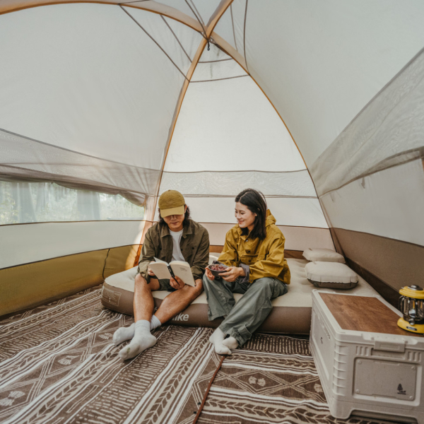 Намет шестимісний Naturehike, KOTA 6, CNK2450WS031, 75D, світло-коричневий - фото №14