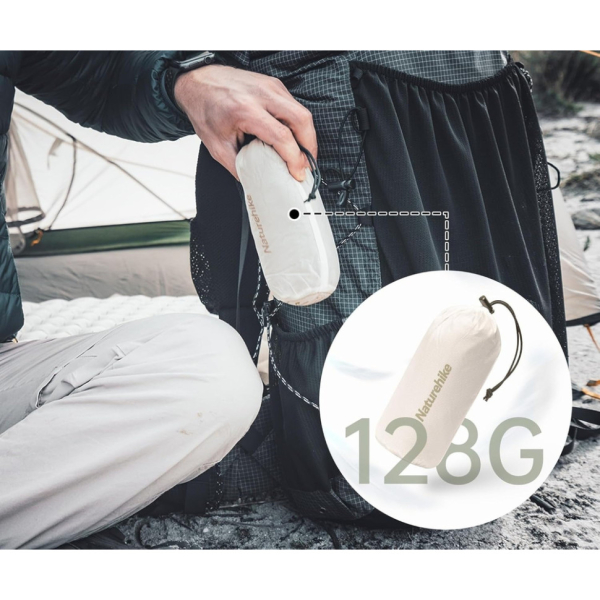 Підкладка для спального мішка Naturehike CNH22SD016, нейлон, коричнева - фото №5
