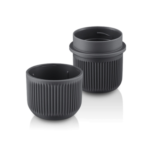 Портативна еспресо-кавоварка Wacaco Nanopresso сіра з чохлом - фото №5
