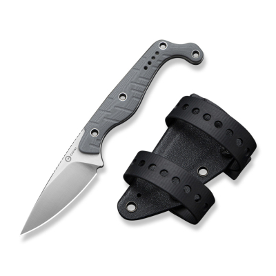 Ніж фіксований тактичний Civivi SOKN, (7.2 см) Nitro-V / G10 сірий - фото