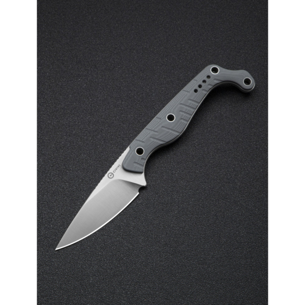 Ніж фіксований тактичний Civivi SOKN, (7.2 см) Nitro-V / G10 сірий - фото №12