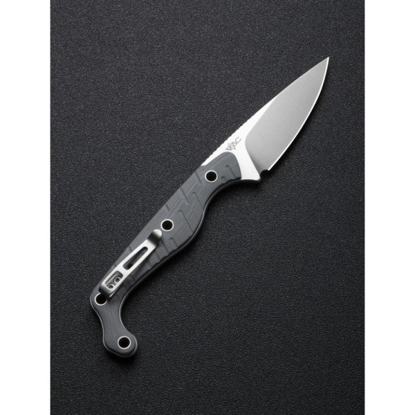 Ніж фіксований тактичний Civivi SOKN, (7.2 см) Nitro-V / G10 сірий - фото №13