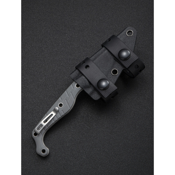 Ніж фіксований тактичний Civivi SOKN, (7.2 см) Nitro-V / G10 сірий - фото №17