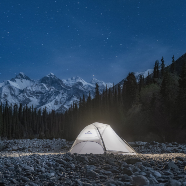 Намет двомісний ультралегкий Naturehike Star River UL CNK2450WS022, сірий - фото №4