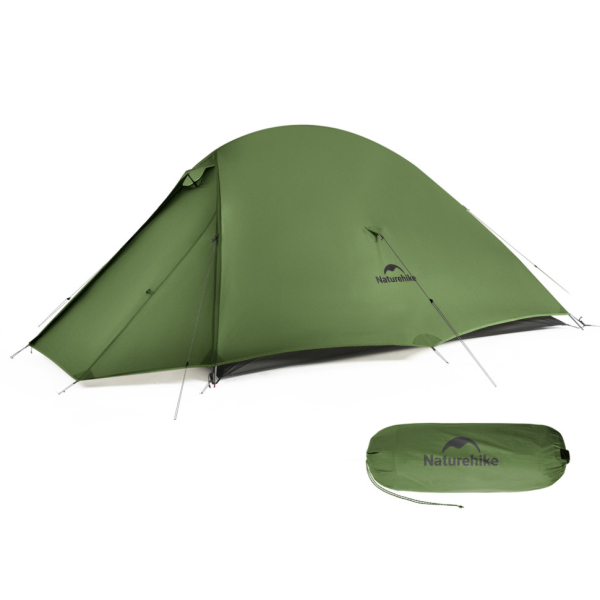 Намет надлегкий двомісний Naturehike Cloud Up Pro CNK2350WS020, темно-зелений - фото