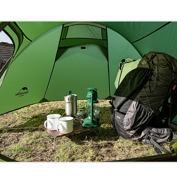 Намет тримісний Naturehike Opalus, UL, NH17L001-L, світло-зелений - фото №2