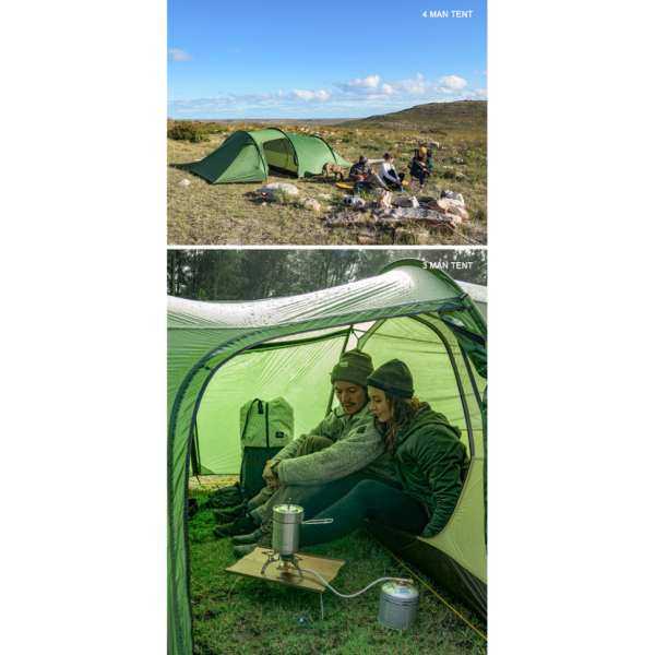 Намет тримісний Naturehike Opalus, UL, NH17L001-L, світло-зелений - фото №5
