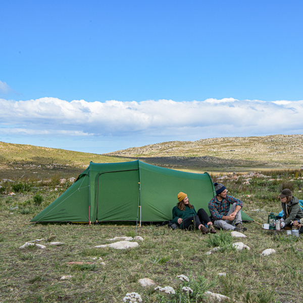 Намет тримісний Naturehike Opalus, UL, NH17L001-L, світло-зелений - фото №12