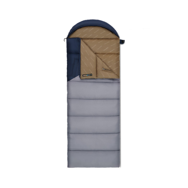 Спальник з капюшоном Naturehike Sunny Day PL02 U250 CNK2550WS028, (8,5°C), лівий, блакитно-синій - фото