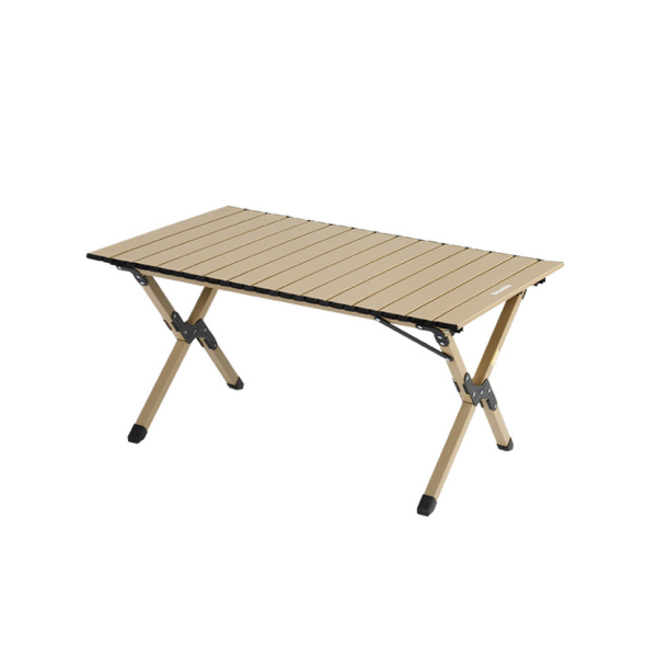Складаний стіл Naturehike Simple Star T01 CNK2550JJ018, 89х60 см, вуглецева сталь, бежевий - фото