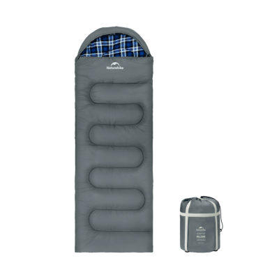 Спальний мішок з капюшоном Naturehike Clear Sky HL500 CNK2450WS042, сірий - фото
