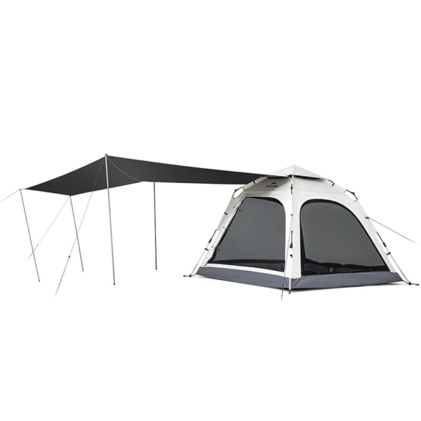 Намет тримісний автоматичний із тентом Naturehike Ango CNK2550WS010, S, сірий - фото