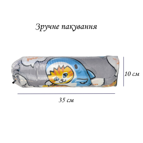Плед фліс Веселі приятелі 150x200 см Love You - фото №19