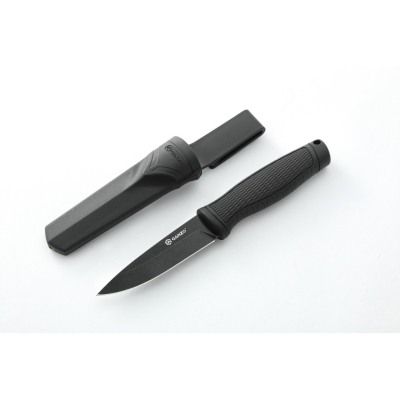 Ніж Ganzo G806BW-BK чорний з чохлом - фото