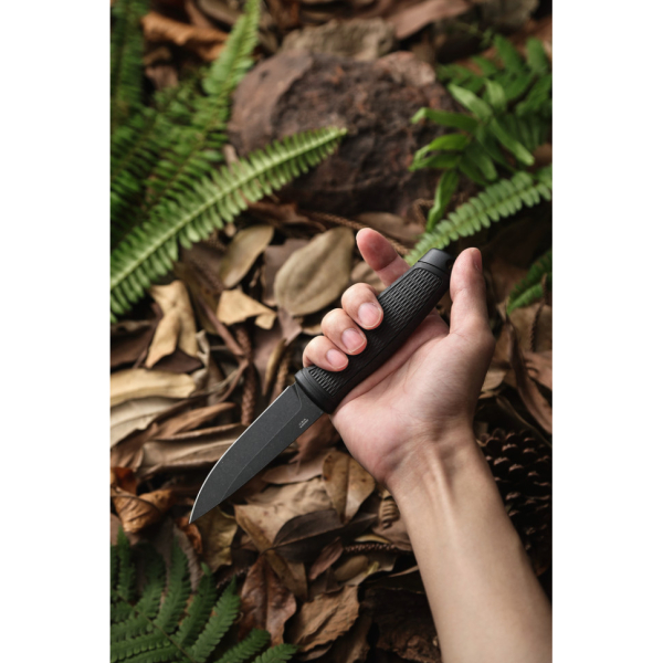 Ніж Ganzo G806BW-BK чорний з чохлом - фото №7