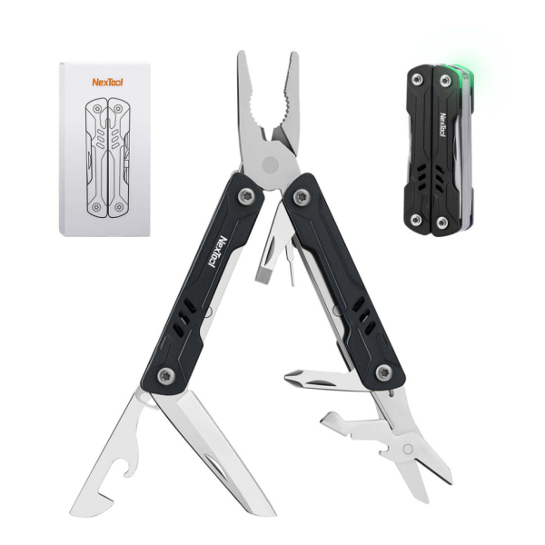 Мультитул NexTool Mini Sailor Pliers S11 чорний - фото №2