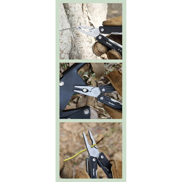 Мультитул NexTool Mini Sailor Pliers S11 чорний - фото №5