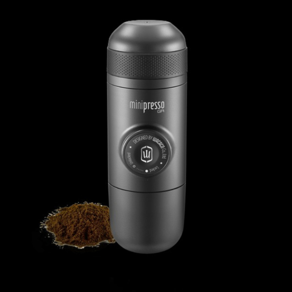 Набір для кави Wacaco Minipresso GR: кавоварка, кошики, резервуар та чохол - фото №7