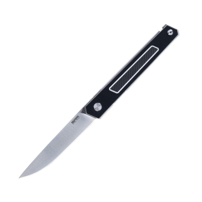 Ніж складаний туристичний SRM Swift 125L-GB (8 см) 12C27 / G10 чорний - фото