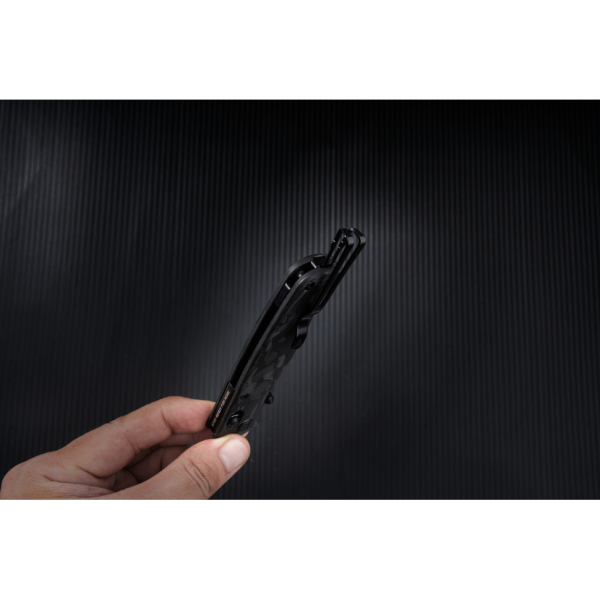 Ніж складаний SRM Medal 255L-FB2, чорний - фото №9