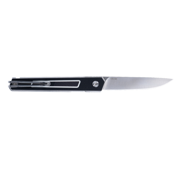 Ніж складаний туристичний SRM Swift 125L-GB (8 см) 12C27 / G10 чорний - фото №3