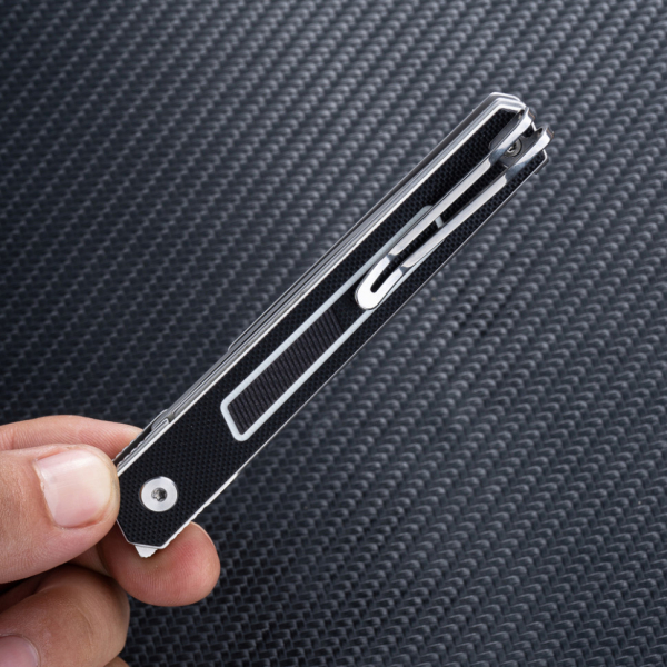 Ніж складаний SRM Swift 125L-GB, чорний - фото №9