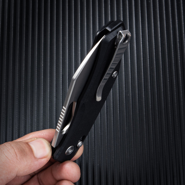 Ніж складаний SRM Cub 261M-GB, чорний - фото №9
