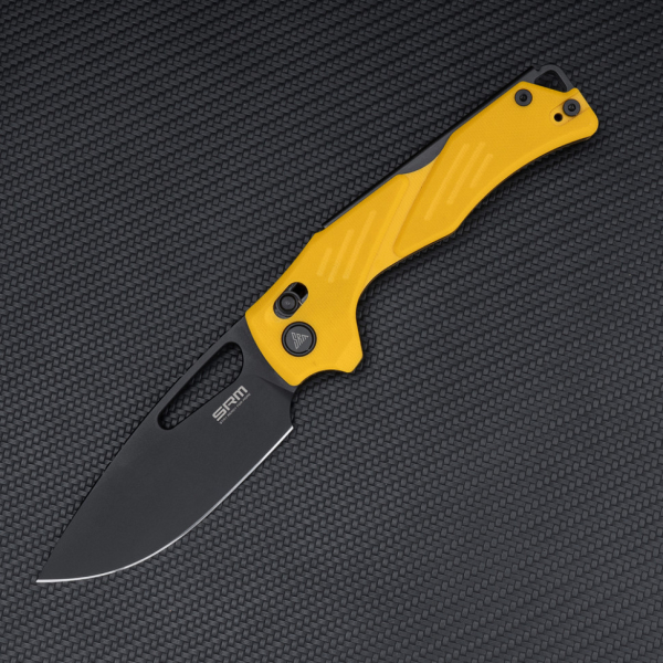 Ніж складаний SRM Mirage 239X-GY, жовтий - фото №6