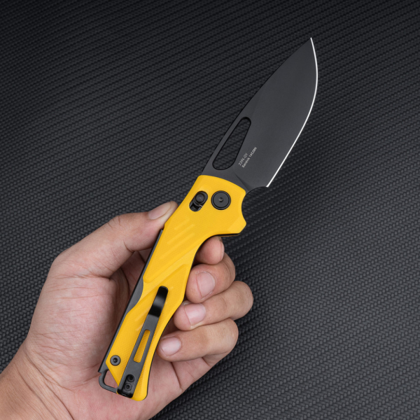 Ніж складаний SRM Mirage 239X-GY, жовтий - фото №7