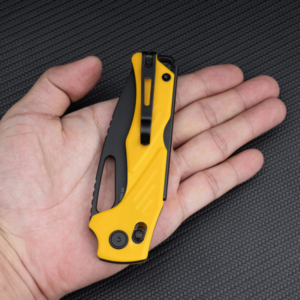 Ніж складаний SRM Mirage 239X-GY, жовтий - фото №8