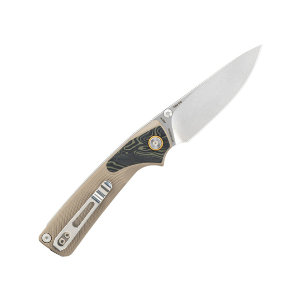 Ніж складаний SRM Dome 106M-GW, пісочний - фото №2