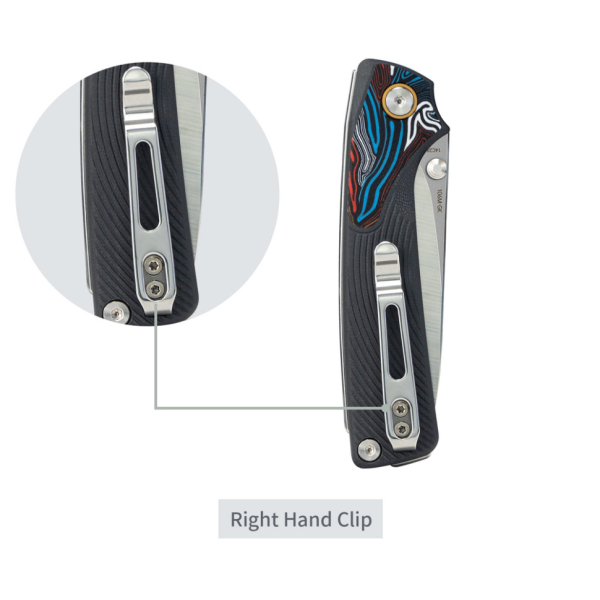 Ніж складаний SRM Dome 106M-GK, чорний - фото №13