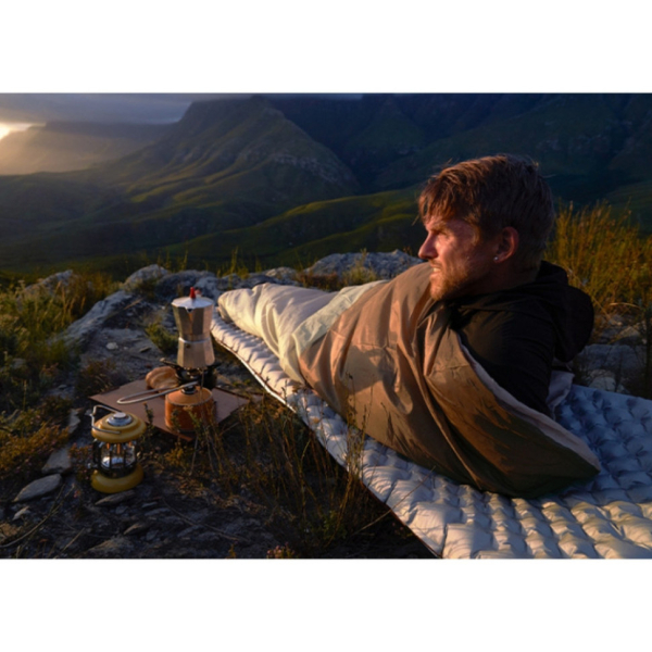 Спальний мішок Naturehike LW180 CNK2550WS026 Sunny Day PL01, (14°C) XL коричневий - фото №7