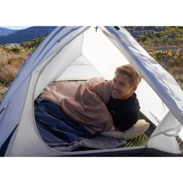 Спальний мішок Naturehike LW180 CNK2550WS026 Sunny Day PL01, (14°C) XL коричневий - фото №11