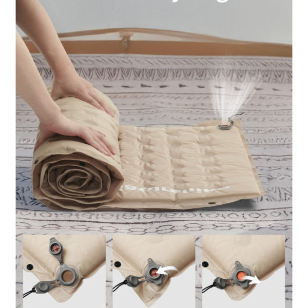 Самонадувний килимок Naturehike CNK2550WS025, 60мм, зелений - фото №3