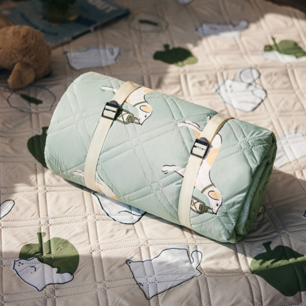 Килимок для пікніка Naturehike CNK2350WS010 210*240 см, блакитний із принтом - фото №9