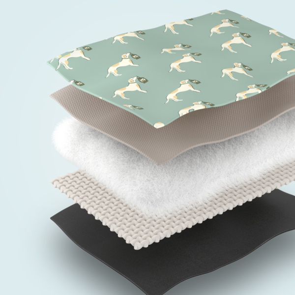 Килимок для пікніка Naturehike CNK2350WS010 210*240 см, блакитний із принтом - фото №11