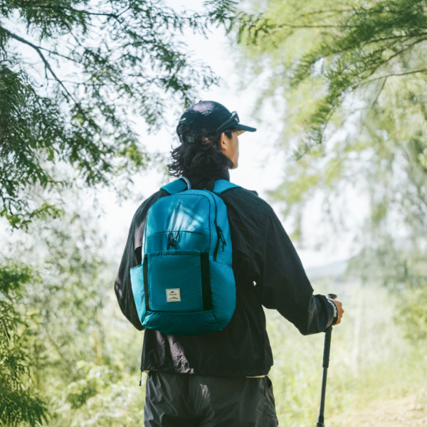 Рюкзак компактний надлегкий Naturehike NH17A017-B Yunyan, 30 л, чорний - фото №3