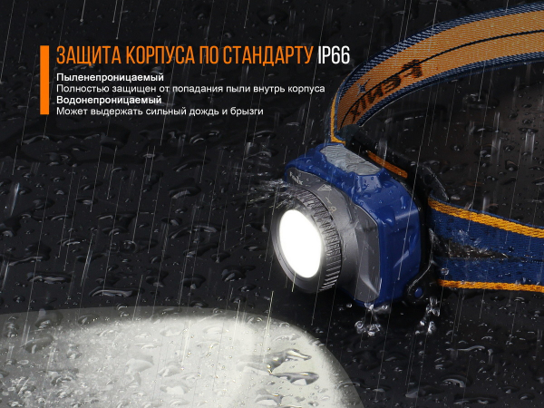 Ліхтар налобний Fenix HL40R Cree XP-LHIV2 LED сірий - фото №17