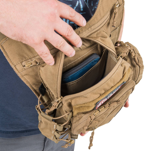 Сумка Helikon EDC Side Bag 11 л - Multicam Black - фото №8