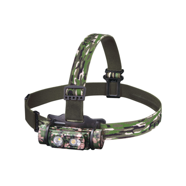 Ліхтар налобний Fenix HM60R, камуфляж | Лімітована серія - фото