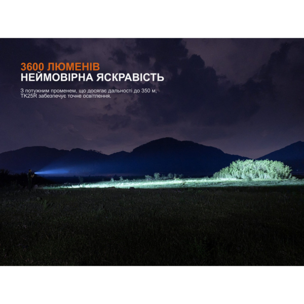 Ліхтар ручний Fenix TK25R - фото №7