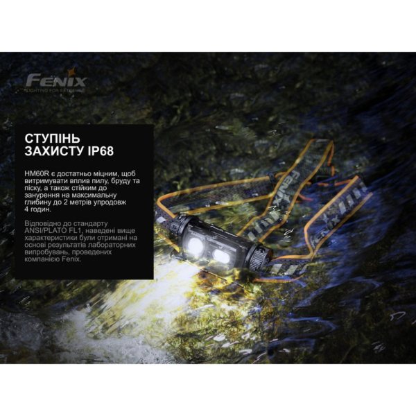 Ліхтар налобний Fenix HM60R, камуфляж | Лімітована серія - фото №17