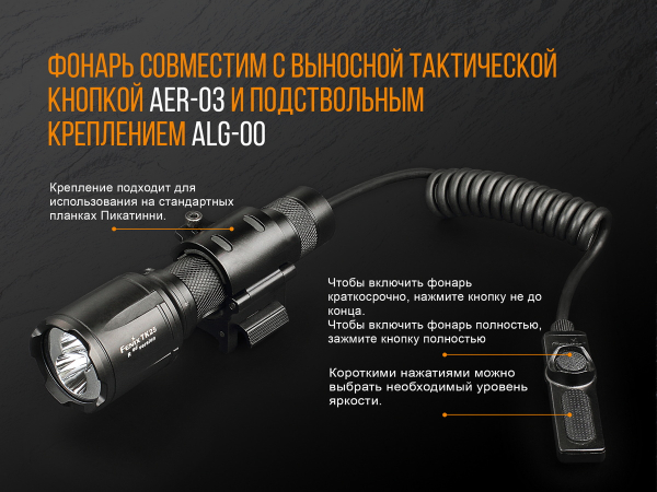 Ліхтар ручний Fenix TK25 Red - фото №12
