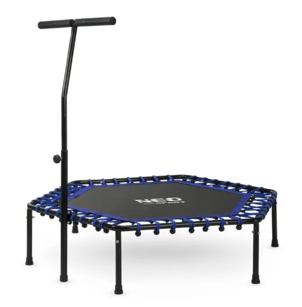 Фітнес батут Neo-Sport 127 см Blue-black (1102) - фото №3