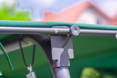 Велика гойдалка з подушками LEOBRO Luxury Green - фото