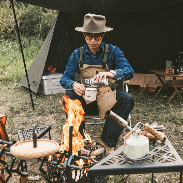 Фартух захисний мультифункціональний Naturehike NH20PJ127, коричневий - фото №3