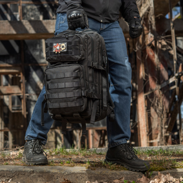 M-Tac рюкзак Assault Pack Black - фото №10