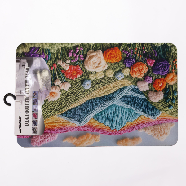 Килимок діатомітовий з 3D-ефектом Dreamscape Bloom 38*58 см універсальний HP-42-32 - фото №3