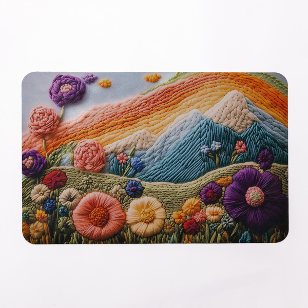 Килимок діатомітовий з 3D-ефектом Sunset Meadow 38*58 см універсальний HP-42-33 - фото